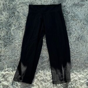 Lululemon Black Leggings-Capri